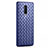 Custodia Silicone Morbida In Pelle Cover H04 per Oppo RX17 Pro Blu