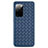 Custodia Silicone Morbida In Pelle Cover H05 per Samsung Galaxy S20 Plus 5G Blu