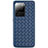 Custodia Silicone Morbida In Pelle Cover H05 per Samsung Galaxy S20 Ultra 5G Blu