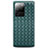 Custodia Silicone Morbida In Pelle Cover H05 per Samsung Galaxy S20 Ultra Verde