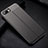 Custodia Silicone Morbida In Pelle Cover H07 per Oppo K1 Grigio