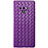 Custodia Silicone Morbida In Pelle Cover L01 per Samsung Galaxy Note 9 Viola