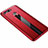Custodia Silicone Morbida In Pelle Cover M01 per Huawei Honor V20 Rosso
