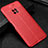 Custodia Silicone Morbida In Pelle Cover per Huawei Enjoy 20 Plus 5G Rosso