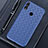 Custodia Silicone Morbida In Pelle Cover per Huawei Honor 8X Blu