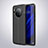 Custodia Silicone Morbida In Pelle Cover per Huawei Mate 30E Pro 5G Nero