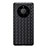 Custodia Silicone Morbida In Pelle Cover per Huawei Mate 40 Pro+ Plus Nero