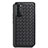 Custodia Silicone Morbida In Pelle Cover per Huawei Nova 7 5G Nero