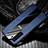 Custodia Silicone Morbida In Pelle Cover per Huawei Nova 7 SE 5G Blu
