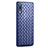 Custodia Silicone Morbida In Pelle Cover per Huawei P20 Blu