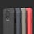 Custodia Silicone Morbida In Pelle Cover per OnePlus 6