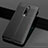 Custodia Silicone Morbida In Pelle Cover per OnePlus 7 Pro Nero