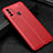 Custodia Silicone Morbida In Pelle Cover per Oppo A11s Rosso