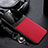 Custodia Silicone Morbida In Pelle Cover per Oppo A11X Rosso