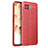 Custodia Silicone Morbida In Pelle Cover per Oppo A73 (2020) Rosso