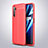 Custodia Silicone Morbida In Pelle Cover per Realme 6 Pro Rosso