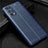 Custodia Silicone Morbida In Pelle Cover per Realme Q2 Pro 5G Blu