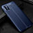 Custodia Silicone Morbida In Pelle Cover per Samsung Galaxy A31 Blu