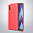 Custodia Silicone Morbida In Pelle Cover per Samsung Galaxy A50S Rosso