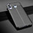 Custodia Silicone Morbida In Pelle Cover per Samsung Galaxy A60 Nero