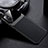 Custodia Silicone Morbida In Pelle Cover per Samsung Galaxy A71 5G Nero