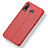 Custodia Silicone Morbida In Pelle Cover per Samsung Galaxy A9 Star SM-G8850 Rosso