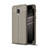 Custodia Silicone Morbida In Pelle Cover per Samsung Galaxy Amp Prime 3 Grigio