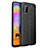 Custodia Silicone Morbida In Pelle Cover per Samsung Galaxy F02S SM-E025F Nero