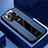 Custodia Silicone Morbida In Pelle Cover per Xiaomi Mi 11 Pro 5G Blu