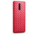 Custodia Silicone Morbida In Pelle Cover per Xiaomi Mi 9T Pro Rosso