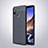 Custodia Silicone Morbida In Pelle Cover per Xiaomi Mi Max 3 Blu