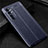 Custodia Silicone Morbida In Pelle Cover per Xiaomi Mi Note 10 Lite Blu