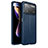 Custodia Silicone Morbida In Pelle Cover per Xiaomi Poco X4 Pro 5G Blu