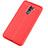Custodia Silicone Morbida In Pelle Cover per Xiaomi Pocophone F1 Rosso