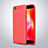 Custodia Silicone Morbida In Pelle Cover per Xiaomi Redmi Go Rosso