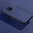 Custodia Silicone Morbida In Pelle Cover per Xiaomi Redmi K30 Pro Zoom Blu