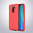 Custodia Silicone Morbida In Pelle Cover per Xiaomi Redmi Note 8 Pro