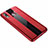 Custodia Silicone Morbida In Pelle Cover S01 per Huawei P Smart+ Plus Rosso