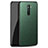 Custodia Silicone Morbida In Pelle Cover S01 per Oppo Reno2 Verde