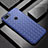 Custodia Silicone Morbida In Pelle Cover S01 per Xiaomi Mi 8 Lite Blu