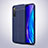 Custodia Silicone Morbida In Pelle Cover S02 per Realme XT Blu