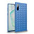 Custodia Silicone Morbida In Pelle Cover S02 per Samsung Galaxy Note 10 5G Blu