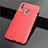 Custodia Silicone Morbida In Pelle Cover S03 per Huawei Honor 10 Lite Rosso