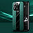 Custodia Silicone Morbida In Pelle Cover S03 per Oppo Find X5 Pro 5G Verde