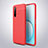 Custodia Silicone Morbida In Pelle Cover S03 per Realme X50m 5G Rosso