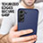Custodia Silicone Morbida In Pelle Cover S03 per Samsung Galaxy S21 FE 5G