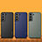 Custodia Silicone Morbida In Pelle Cover S03 per Samsung Galaxy S22 Plus 5G