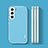 Custodia Silicone Morbida In Pelle Cover S04 per Samsung Galaxy S22 5G