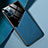 Custodia Silicone Morbida In Pelle Cover S05 per Apple iPhone 13 Pro Max Blu