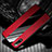 Custodia Silicone Morbida In Pelle Cover S05 per Huawei Honor 9X Rosso